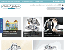 Tablet Screenshot of michaelgallagherjewelers.com